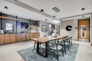 Complimentary coffee bar